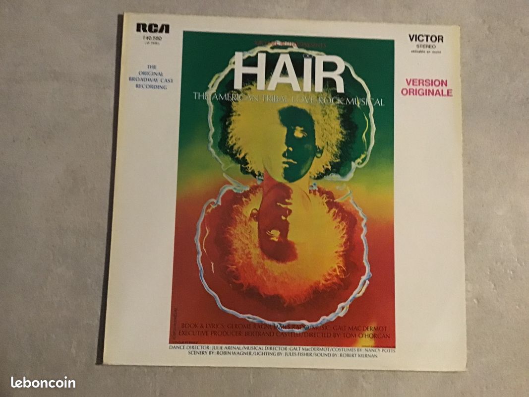 Vinyle HAIR (image 1)