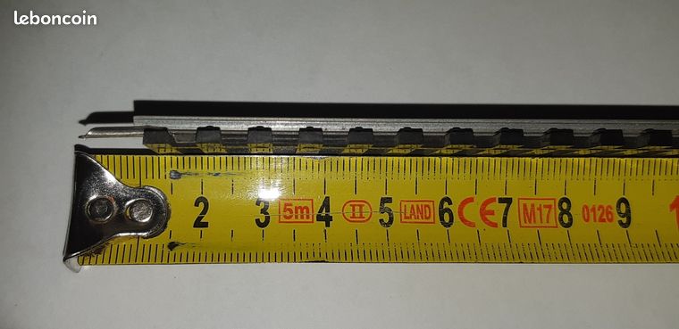 Jouef lot de 20 rails droit acier ho ref n°475 - Modélisme