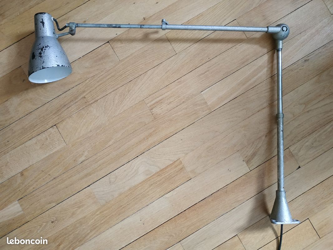 4 Lampes AB LUMINA style Jielde vintage atelier années 50/60 (image 2)