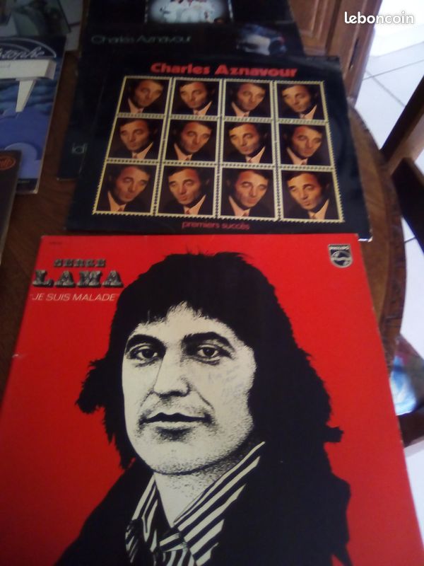 Vends 33 tours, vinyles,variété française et autres.Bon état (image 2)