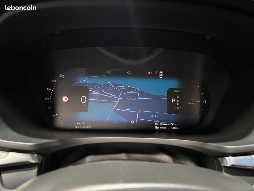 VOLVO V60 T6 AWD Hybride Recharge 253 ch + 145 ch Geartronic 8 Ultimate - SUIVI COMPLET VOLVO / ORIGINE FRANCE (image 13)