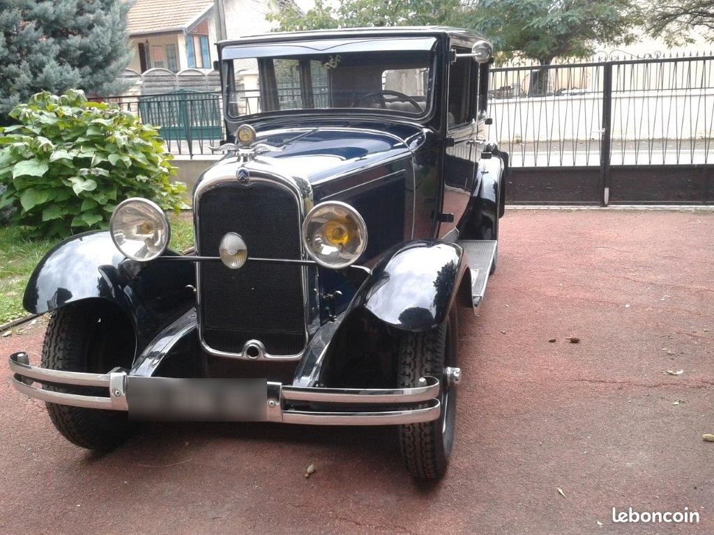 Lot De 2 Strapontins Pour Citroën C4 1930 - Sièges D'époque Noirs - Occasion