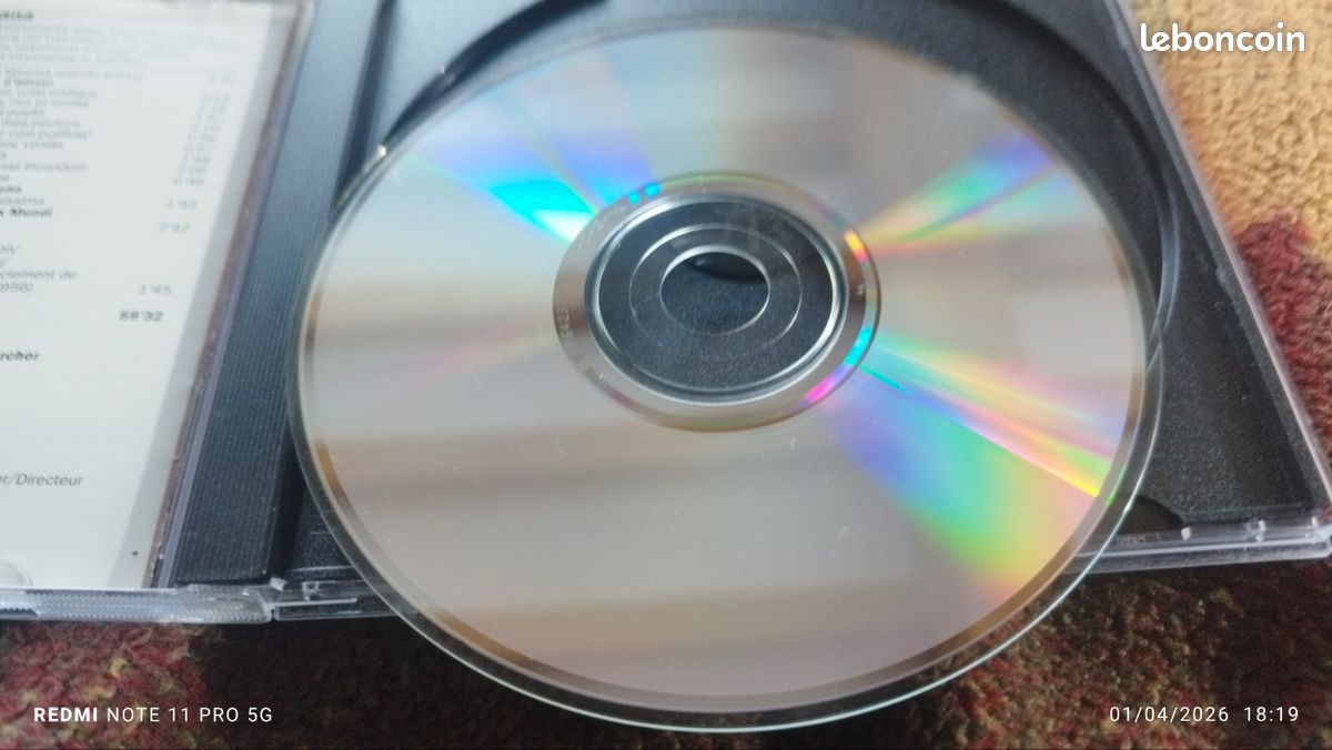 Cd Orff carmina Burana Emi classics (image 4)