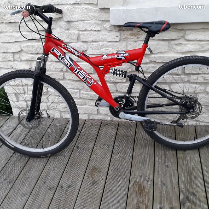 VTT "Laurent FIGNON Tiger" 18 vitesses , 26 pouces "Tout suspendu" (image 2)