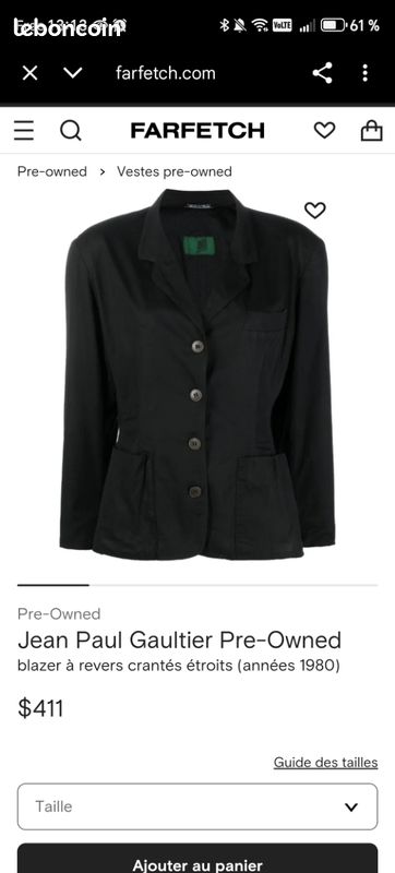 Blazer Gaultier (image 2)