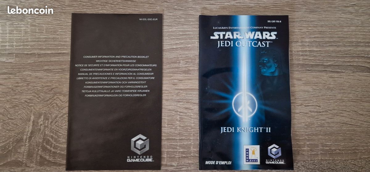 Star Wars Jedi Outcast Jedi Knight II Nintendo GameCube (image 3)