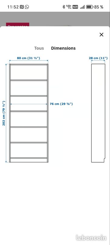 Étagères Billy Ikea (image 4)