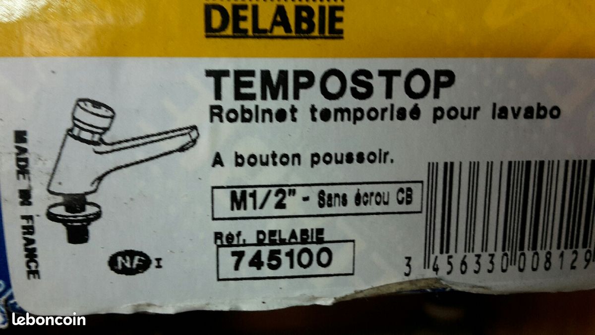 2 robinets tempostops (image 1)