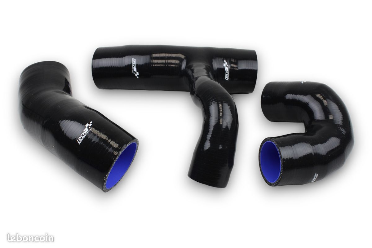 Kit 3 durites silicone Admission Clio 3 RS Avec ou Sans Résonateur (image 3)
