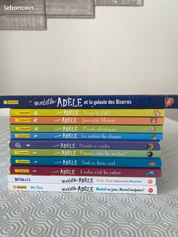 Collection livres Mortèle Adèle (image 1)