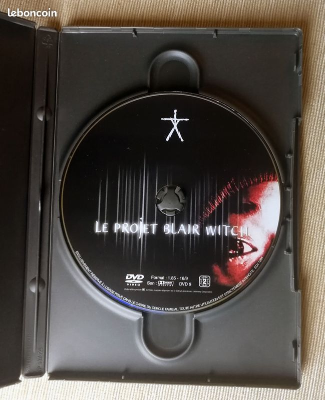DVD Le projet blair witch excellent état (comme neuf) (image 3)
