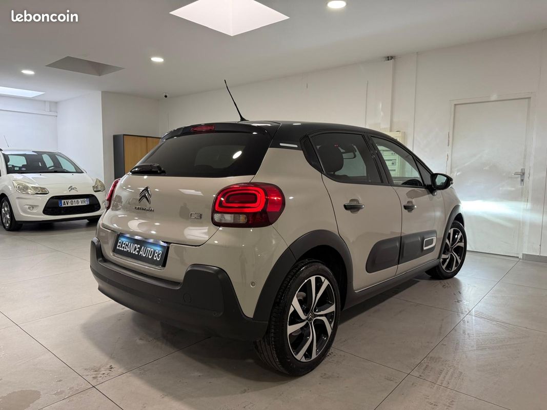 Citroen C3 1.5 BLUEHDI 100CH S&S SHINE / CARPLAY / CAMERA / SUIVI AVEC FACTURE (image 6)