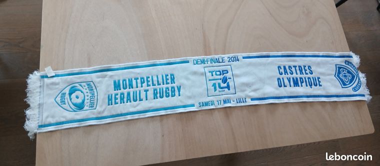 Écharpe Supporter Finale 2016 Harlequins / Montpellier – Rugby – Multicolore