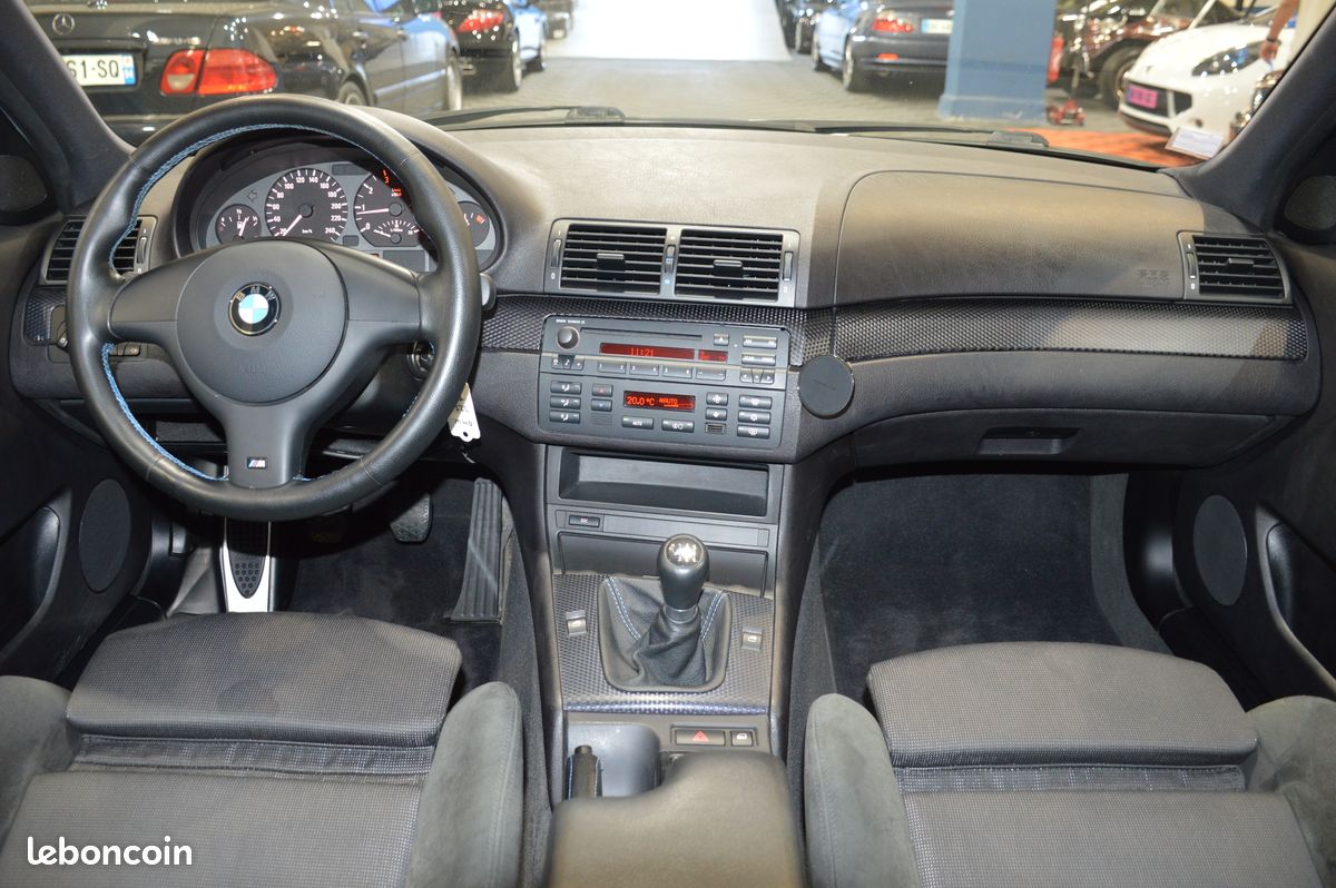 BMW SERIE 3 (E46) 325TI 192 COMPACT PACK M-97.640km-6 Cylindres-Echappement à Clapet-Amortisseurs Bilstein-Xénon-Volant Moteur/Embrayage Ok-Gros Dossier Entretien-Etat Rare-Collector-Garantie 6 Mois (image 5)