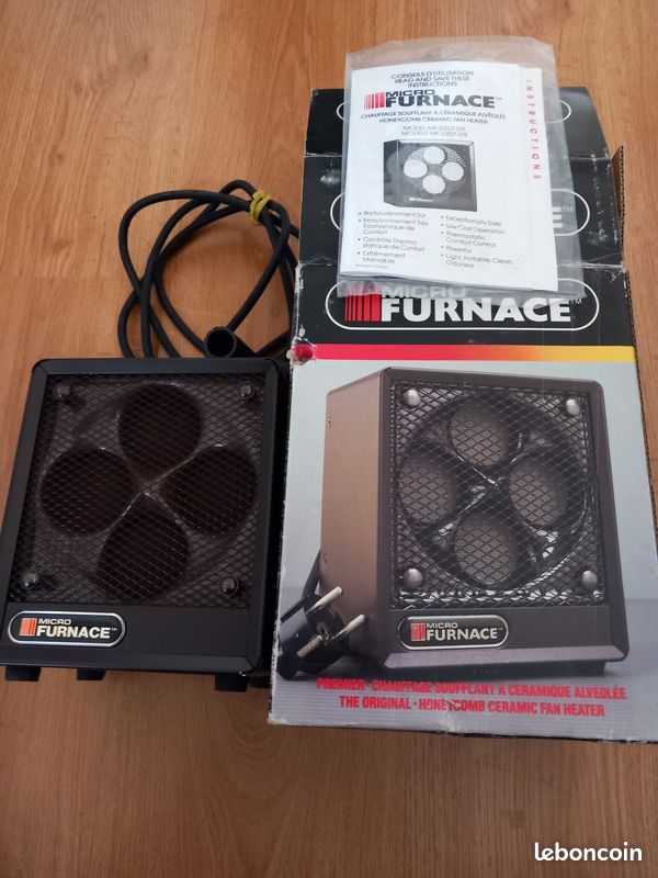 Radiateur Céramique Micro Furnace MF-2207-D9, état Fonctionnel, Quelques Marques