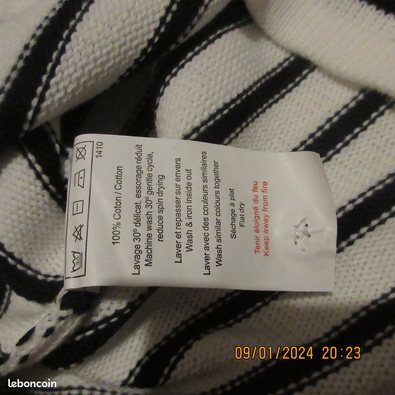 Pull enfant Terre de Marins (image 2)
