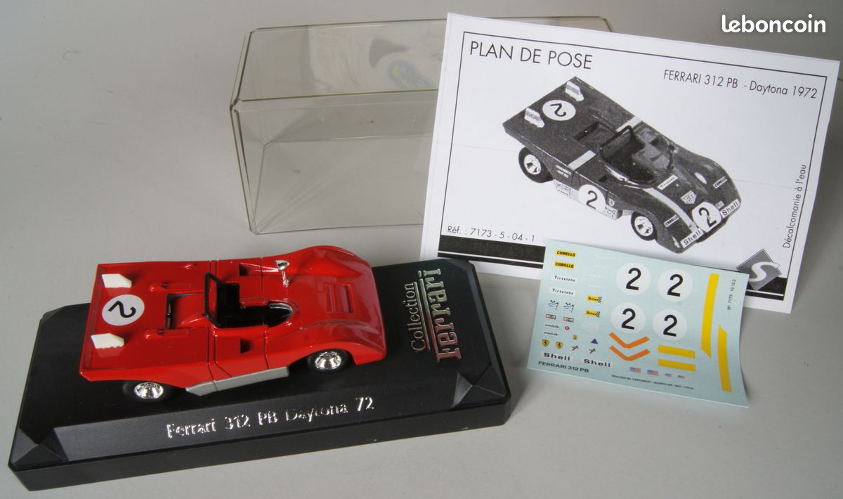 FERRARI 312 PB n°2 vainqueur Daytona 1972 SOLIDO - Collection