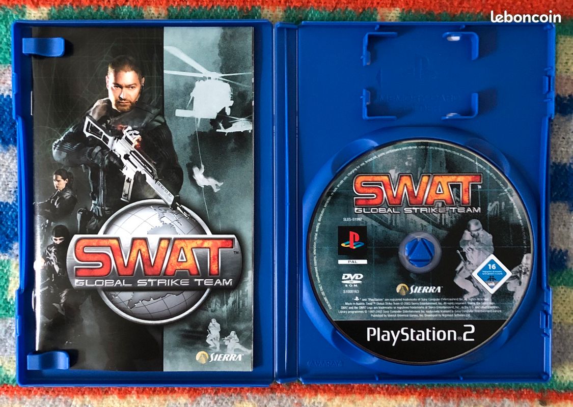 Jeu XBOX SWAT Global Strike Team - Version PAL FR Complète, Bon état