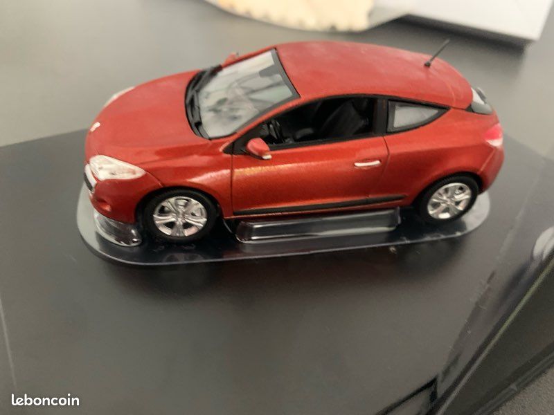Norev 1/43 - Renault Mégane Coupé Orange - 2009 - Miniature D'occasion