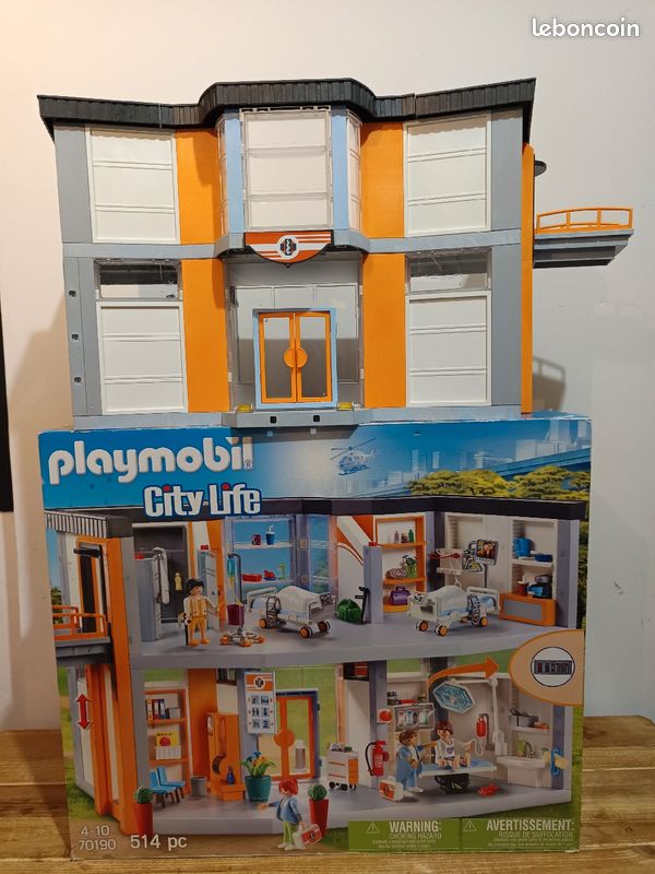 Hôpital playmobil City life Jeux Jouets