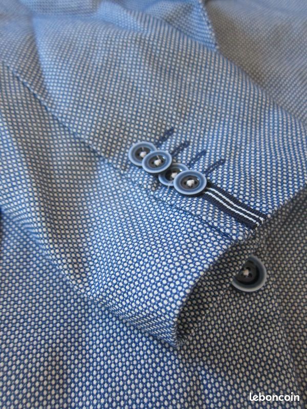 Veste de costume homme bleu ciel - taille XXL (image 2)