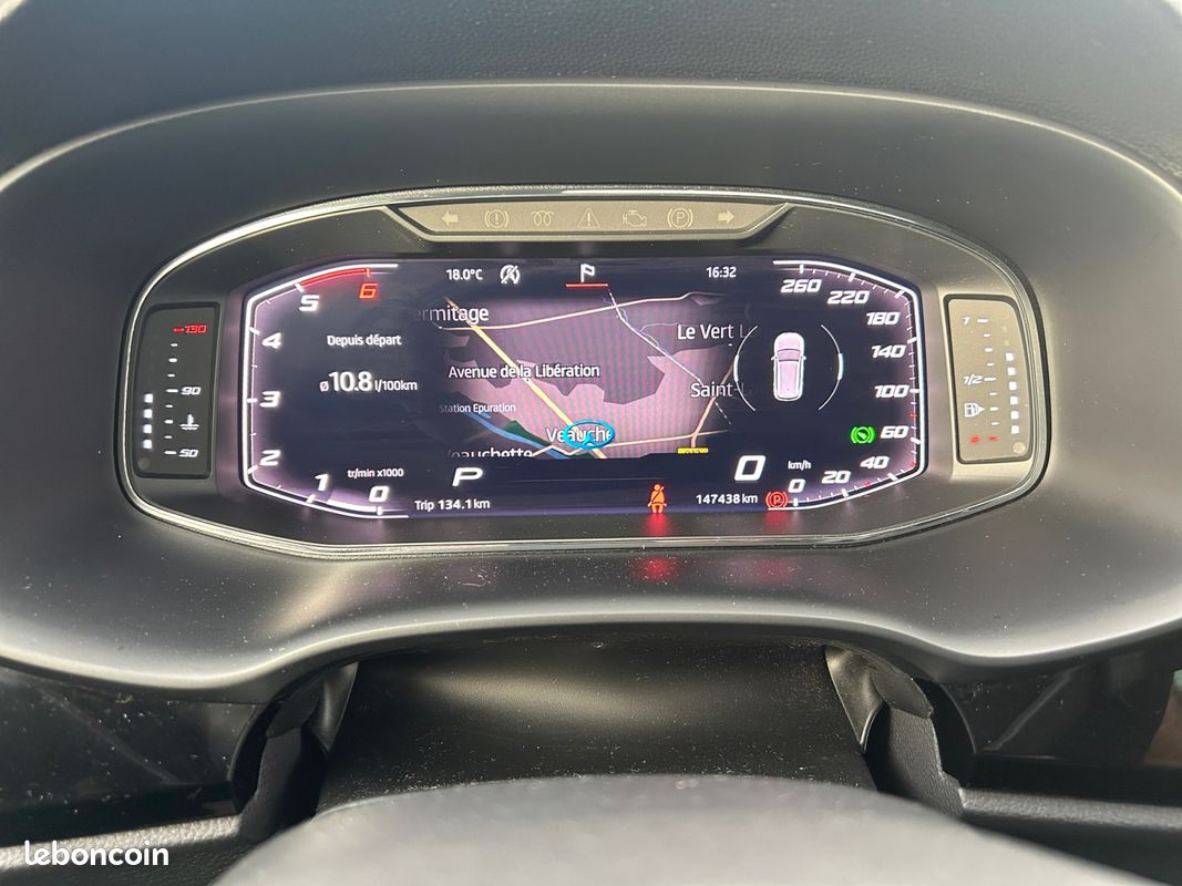 SEAT ATECA 2.0 TDI 150 XCELLENCE DSG7 - 150Ch - Garantie 12 mois / 1ère Main / Entretien Seat / Toit Ouvrant / CarPlay / Caméra 360 (image 14)