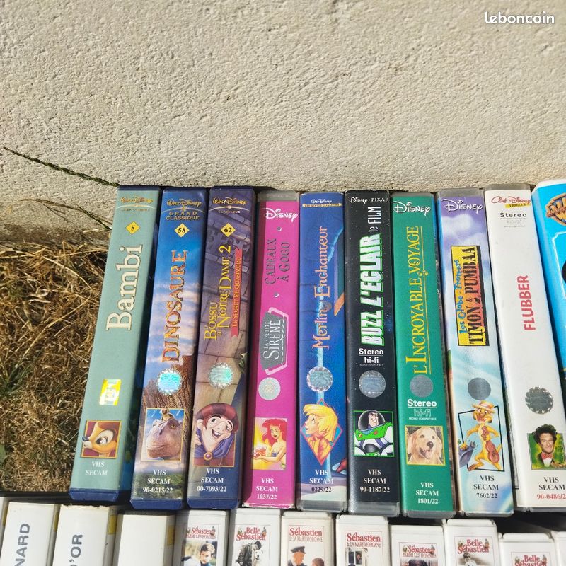 Lot de cassettes VHS, séries diverses (image 4)