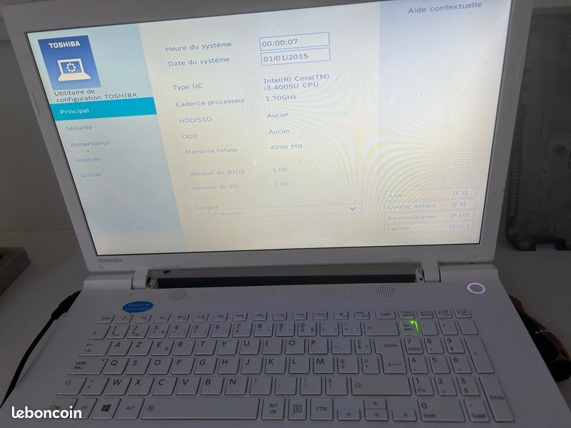 Ordinateur portable Toshiba c70 (image 1)