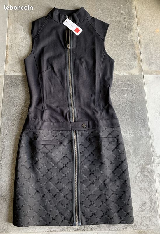 Robe zip noire Miss Captain (image 1)