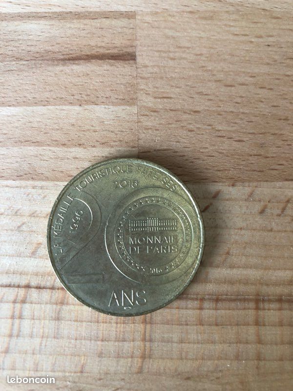 Médaille jeton touristique Cibiel 2016 (image 2)