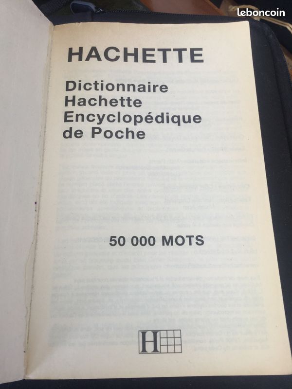 Dictionnaire HACHETTE (image 3)