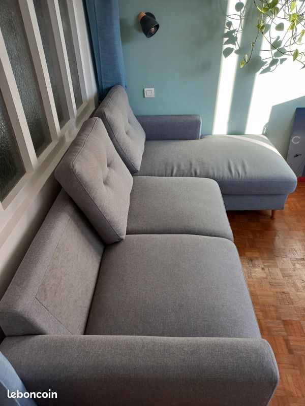 Canapé Angle Convertible Bobochic (image 3)