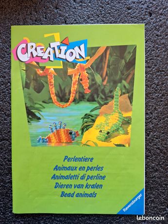 Atelier créatif Animaux en perles de Ravensburger avec boîte et notice - Loisirs créatifs Atelier créatif Animaux en perles de Ravensburger avec boîte et notice - Loisirs créatifs