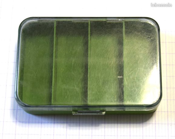 Boîte à Mouches Vintage Allcocks & Co Ltd – Métal 12 Compartiments, Fabrication Anglaise