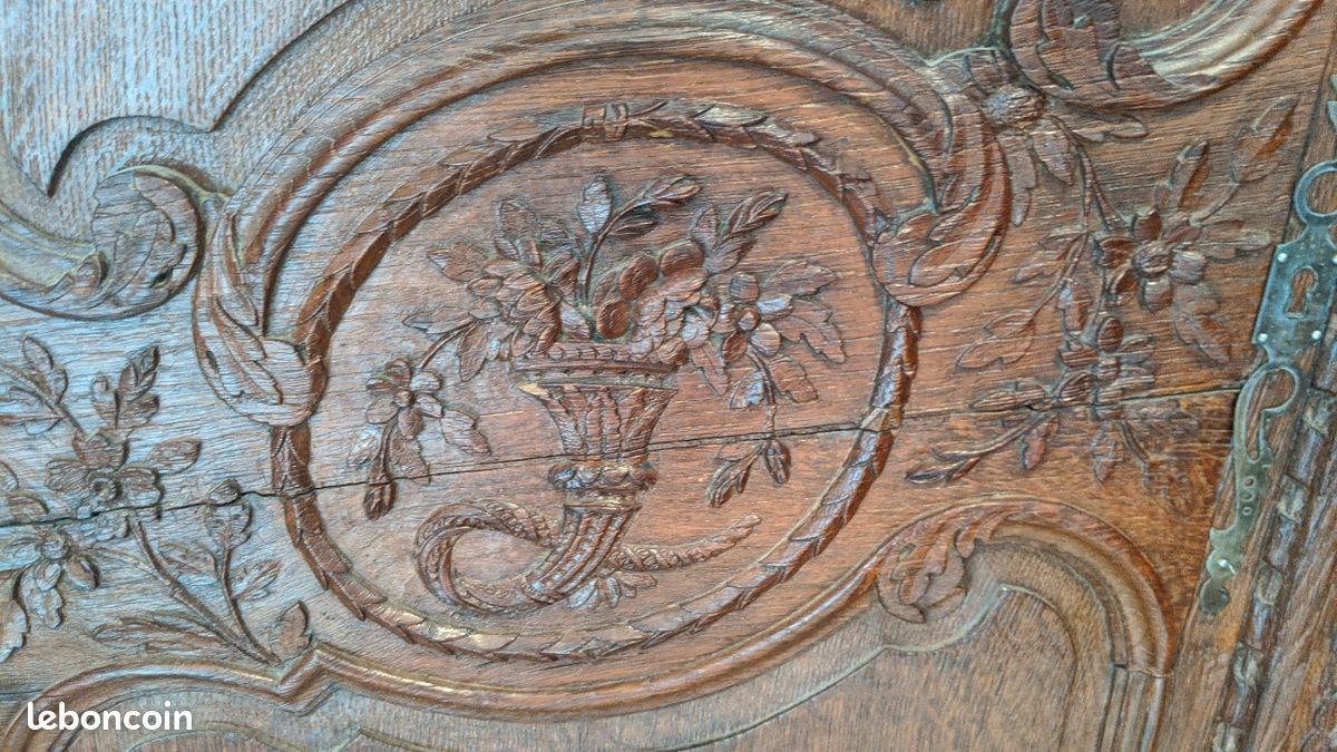 Armoire Normande de Mariage 18eme (image 3)