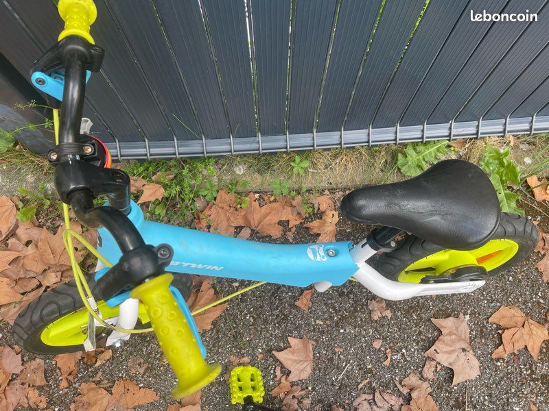 Vélo enfant 2en1 draisienne 3-5 ans 14 pouces (image 2)