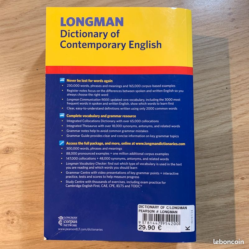 Dictionary of Contemporary English (image 2)