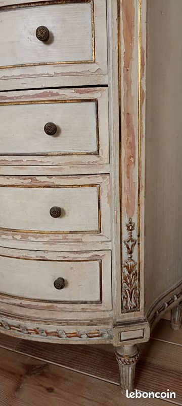 Rare ancien grand chiffonnier/commode (image 2)