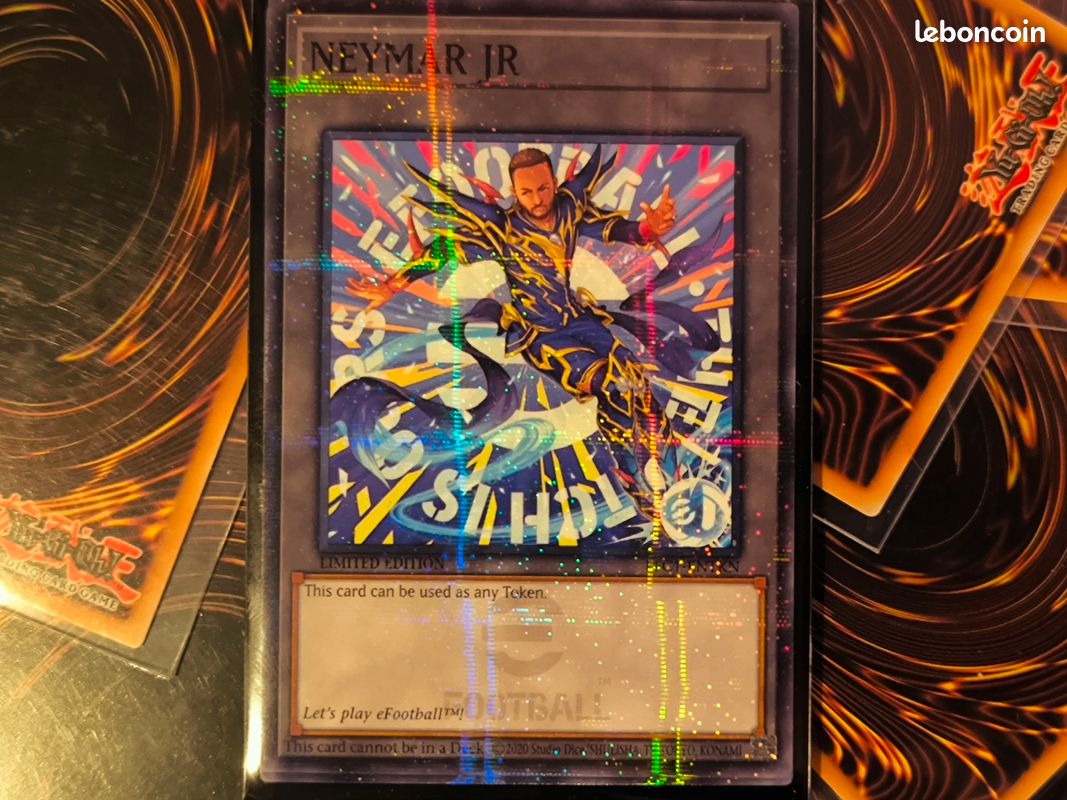 neymar yugioh card Carte Yu-Gi-Oh Token Neymar YCS 2025