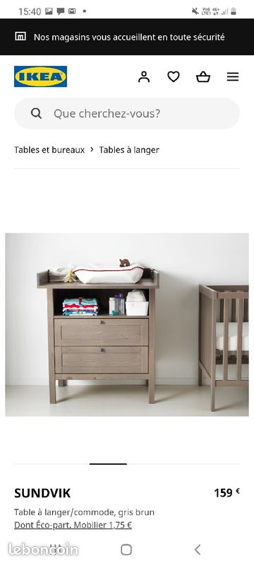 Table a langer ikea (image 1)