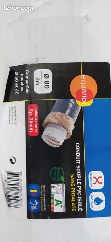 Gaine de ventilation 80 (image 2)