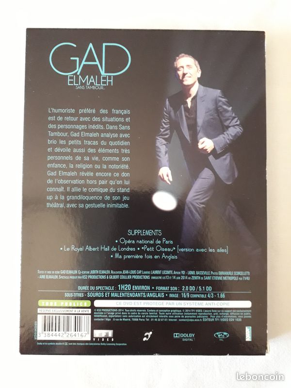 DVD Gad Elmaleh - Sans tambour (image 3)