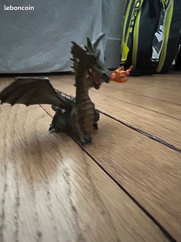 Lot de 10 figurines dinosaures et dragons détaillées (type Schleich/Papo) (image 3)