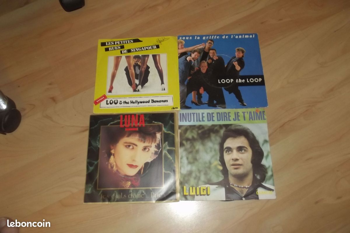 46 DISQUES 45 tours francophone (image 8)