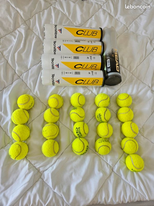 HOBBYTECH Lot De 12 Balles De Tennis Jaunes – Sans Pression, Idéal Débutants, Adultes, Enfants – Et Aussi Pour Chiens