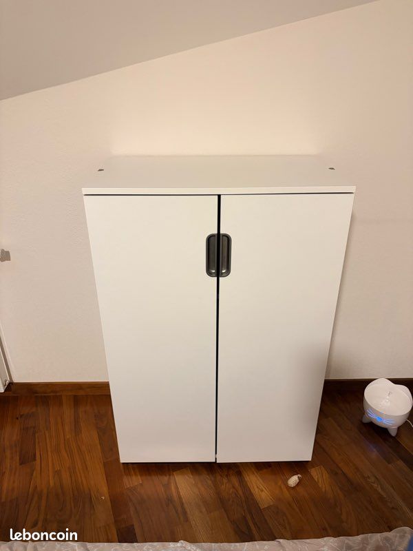 Armoire de rangement blanche – Très bon état (image 1)