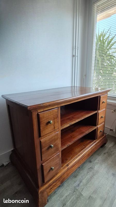 Meuble salon bois palissandre (image 1)