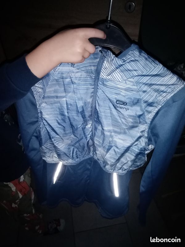 Veste sport intérieur polaire décathlon femme taille L (image 3)