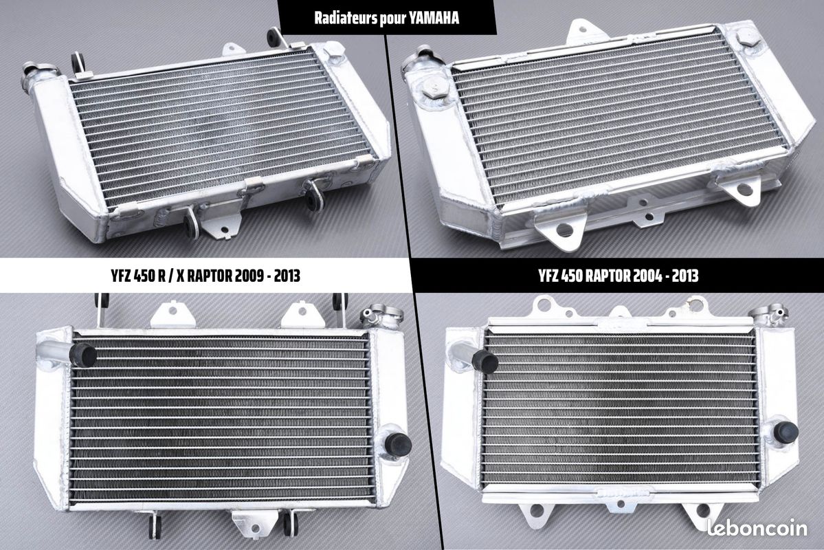 Radiator YAMAHA YFZ 450 R / X RAPTOR 2009 - 2013 - AVDB