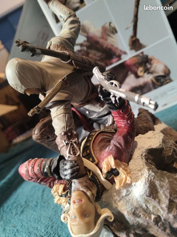 Figurine Collector Assassin's Creed Connor : Last Breath, Neuve
